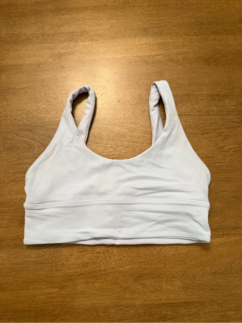 lululemon athletica Scoop Neck Sports Bra - Pale Blue